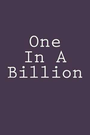 One in a Billion de Wild Pages Press