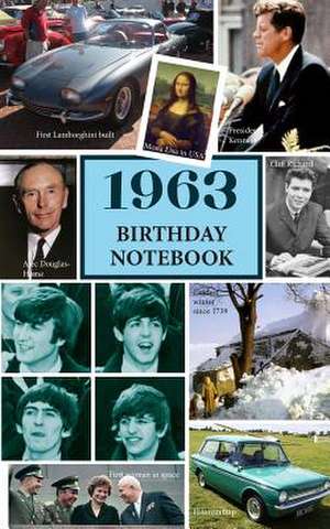 1963 Birthday Notebook de Montpelier Publishing