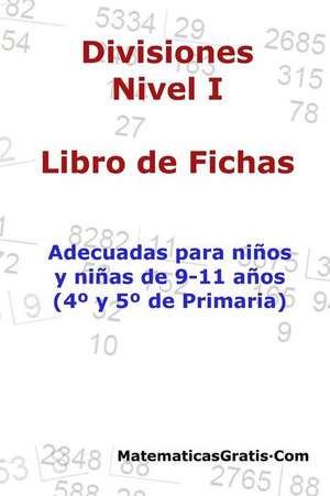 Libro de Fichas - Divisiones - Nivel I de Carlos Arribas