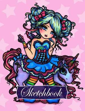 Sketchbook (Rainbow Unicorn Fairy Full Size) de Hannah Lynn