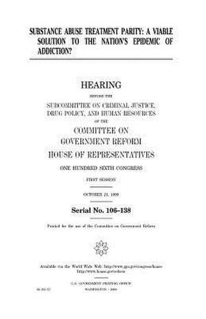 Substance Abuse Treatment Parity de United States Congress