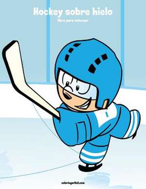 Hockey Sobre Hielo Libro Para Colorear 1 de Nick Snels