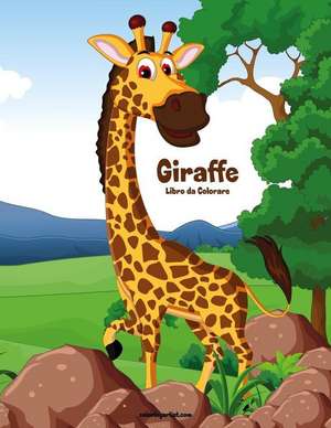 Giraffe Libro Da Colorare 1 de Nick Snels