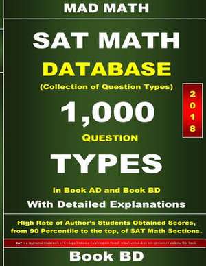 2018 SAT Math Database Book Bd de Su, Jonh