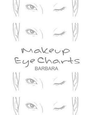 Makeup Eye Charts Barbara de Buttler, Claire