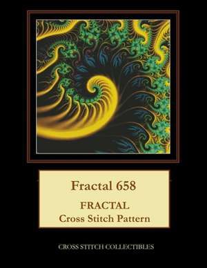 Fractal 658 de Collectibles, Cross Stitch