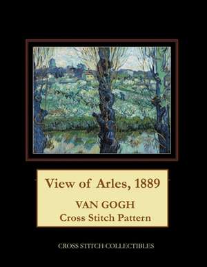 View of Arles, 1889 de Collectibles, Cross Stitch