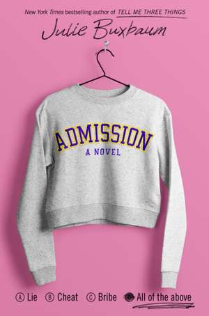 Admission de Julie Buxbaum