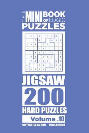 The Mini Book of Logic Puzzles - Jigsaw 200 Hard (Volume 10) de Krylov, Mykola