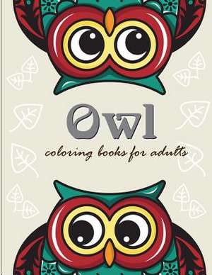 Owl Coloring Books for Adults de Mimic Mockz