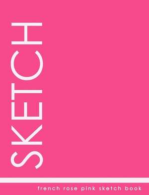 French Rose Pink Sketch Book de Trendy Wares Misc