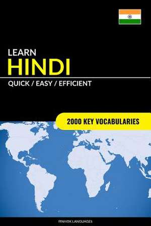 Learn Hindi - Quick / Easy / Efficient de Languages, Pinhok