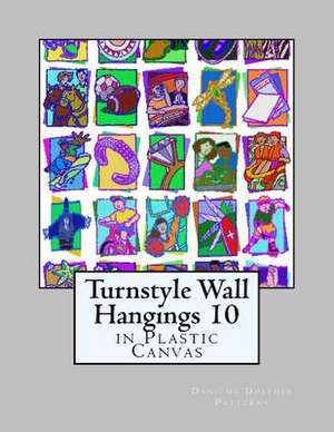 Turnstyle Wall Hangings 10 de Patterns, Dancing Dolphin