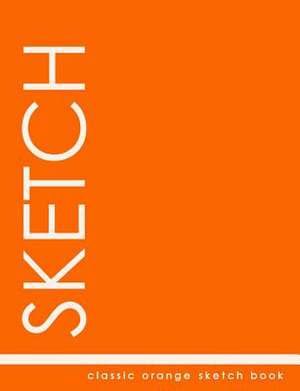 Classic Orange Sketch Book de Trendy Wares Misc