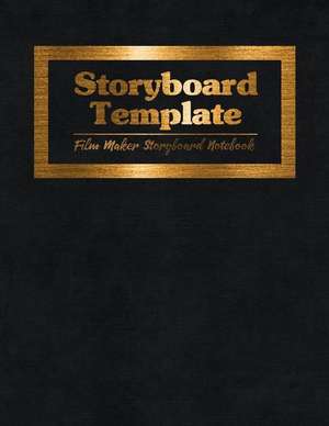 Storyboard Template Film Maker Storyboard Notebook de 4u Journals