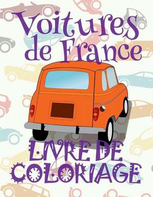 Voitures de France Livres de Coloriage de France, Kids Creative