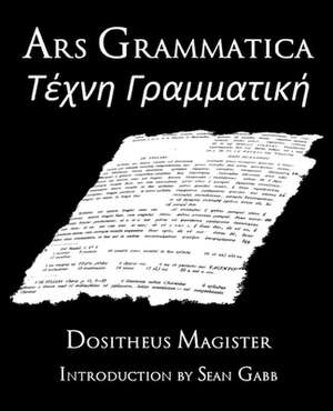 Ars Grammatica de Dositheus