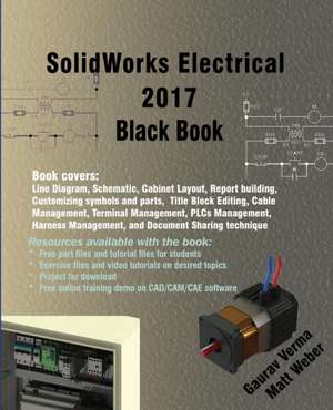 SolidWorks Electrical 2017 Black Book de Gaurav Verma