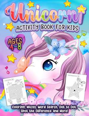 Unicorn Activity Book de Harper Hall