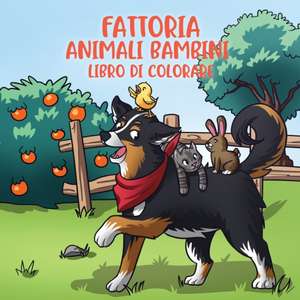 Fattoria animali bambini libro di colorare de Young Dreamers Press