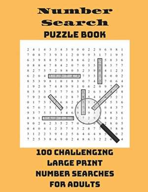 Number Search Puzzle Book de Integer Puzzles