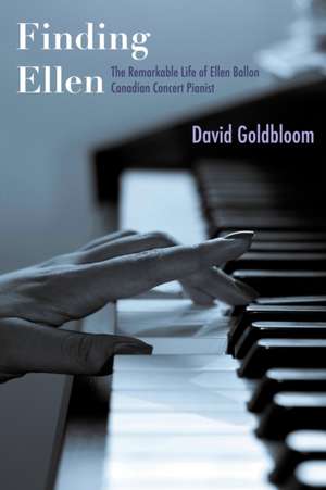 Finding Ellen de David Goldbloom