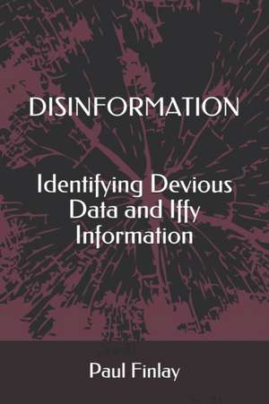 Disinformation de Paul Finlay