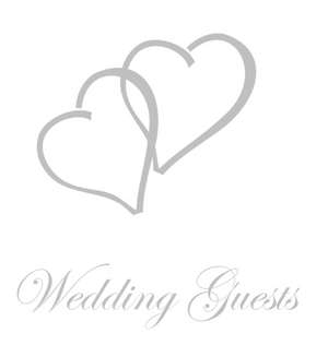 Wedding Guest Book, Bride and Groom, Special Occasion, Comments, Gifts, Well Wish's, Wedding Signing Book with Silver Love Hearts (Hardback) de Lollys Publishing