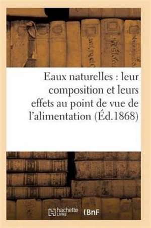 Eaux naturelles de Sans Auteur