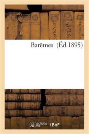 Barêmes de Tbd