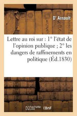 Lettre Au Roi Sur