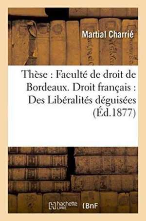 Thèse de Charrié