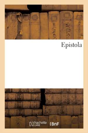Epistola de Sans Auteur
