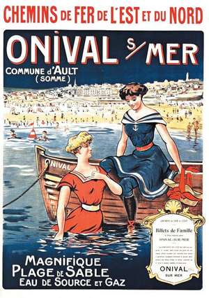 Carnet Affiche Chemins de Fer Onival-Sur-Mer