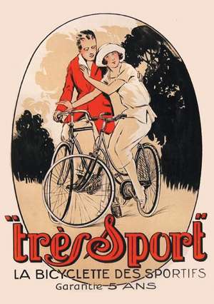 Carnet Affiche "Tres Sport" Bicyclette