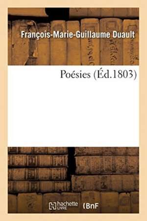 Poésies de François-Marie-Guillaume Duault