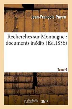 Recherches de Jean-François Payen