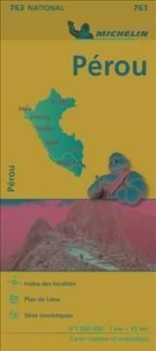 Peru - Michelin National Map 763 de Michelin