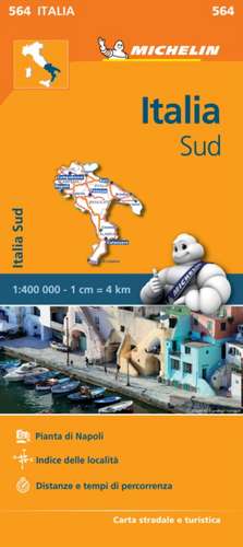 Italy South - Michelin Regional Map 564 de Michelin