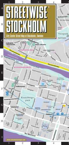 Streetwise Stockholm Map de Michelin