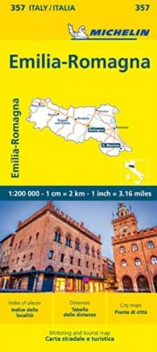 Emilia Romagna - Michelin Local Map 357 de Michelin