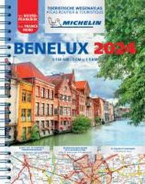 Michelin Straßenatlas Benelux mit Spiralbindung de Michelin