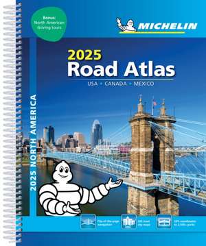 Michelin North America Road Atlas 2025 de Michelin