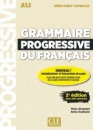 Grammaire progressive du francais - Niveau debutant (A1.1) + CD