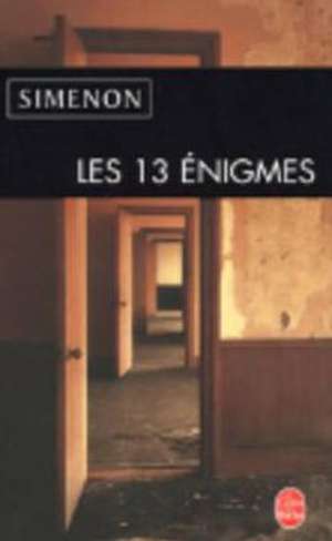 Les 13 Enigmes de G. Simenon