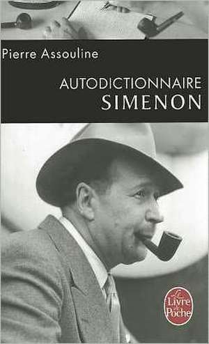 Autodictionnaire Simenon de Assouline