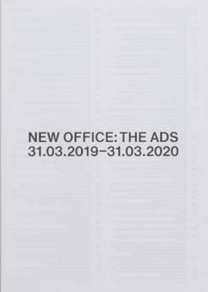 NEW OFFICE: THE ADS de Florence Jung