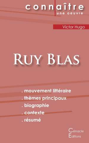 Fiche de lecture Ruy Blas de Victor Hugo (Analyse littéraire de référence et résumé complet) de Victor Hugo