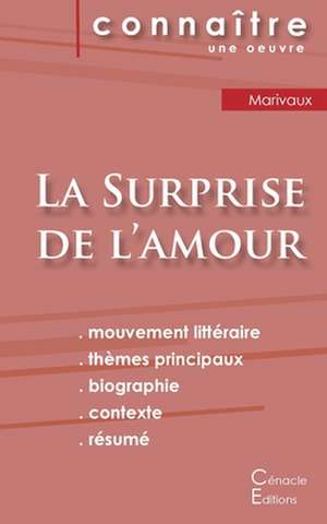 Fiche de lecture La Surprise de l'amour de Marivaux (Analyse littéraire de référence et résumé complet) de Marivaux