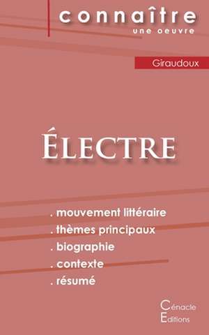 Fiche de lecture Électre de Jean Giraudoux (Analyse littéraire de référence et résumé complet) de Jean Giraudoux